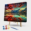 Red Cloud - Paint by Numbers Acrylic Painting 40x50cm(HOT)