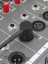 Male/Female 3 Pin Compact XLR Microphone Solder Adapter Connector with Wrench