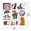 Stamped Cross Stitch-Halloween Day Animal(41*41cm)