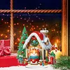 >SALE<Acrylic Special Shaped Christmas Cat House Desktop Diamond Art Kits for Home