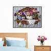 (Multi-Size Round/Square) Flower - Full Diamond Painting  40*30cm/50*40cm