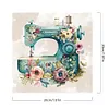 Sewing Machine - Paint by Numbers Acrylic Painting 20*20CM(HOT)