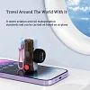 New Capsule Power Bank Ultra-Thin Compact Portable Fast Charging Wireless Built-in Line Mini Mobile Power Supply Suitable For iPhone Apple Huawei Mobile Phone iwatch Magnetic Watch