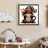 Coffee Bean Gnome-Full Round Diamond painting 30*30CM