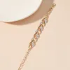Bracelets feuille zircon