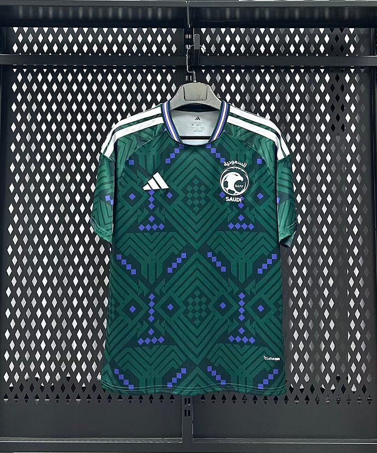 2025-26 Saudi Arabia Home Green Jersey - Fan Edition