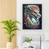 (Big Size)Colorful Dragon - 11CT Stamped Cross Stitch - 50*65cm