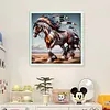 Indian Horse-11CT Stamped Cross Stitch 40*40cm