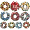 Christmas Wreath-Partial Speical Shaped Diamond Painting 30*30CM