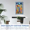 (US Local)House-11CT Stamped Cross Stitch Kit(40x70cm)