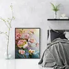 >SALE<Full Embroidery Eco-cotton Thread 11CT Printed Rose Cross Stitch Kit (ACC-871)