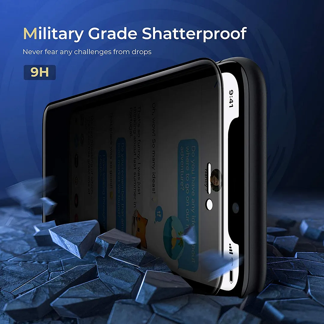 All-Inclusive Anti-Drop And Anti-Vibration Diamond Hardness Tempered Film