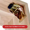 90 Degree Folding Hinge Self-Locking Dining Table Cabinet Support Furniture Hardware Accessories 