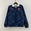 2023/2024 Manchester City Reversible Windbreaker Navy blue Soccer Jersey 1:1 Thai Quality love fball