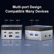 Intel 11th Jasper Lake N5105 Mini PC NucBox5 Windows 11 Pro