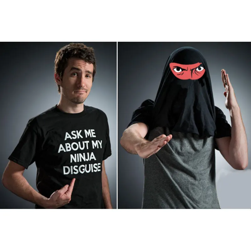 GrootWear  NINJA DISGUISE T-SHIRT (Buy 2 Free Shipping)