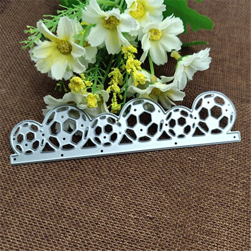 Football border Metal Cutting Dies Stencils for DIY Scrapbooking/photo album Decorative Embossing DIY Paper Cards
