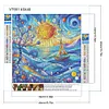 Diamond Painting-DIY Full Round Drill Ocean Sailing(40x40cm)