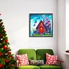 >SALE<5D DIY Full Round Drill Diamond Painting Chalet Decor 40x40cm