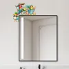 (US Local)Parrot Wooden Diamond Painting Door Topper Right Angle Sign for Party (Left)