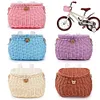 Bike Front Basket Backpack with Lid Cycling Handlebar Basket Bicycle Accessories
