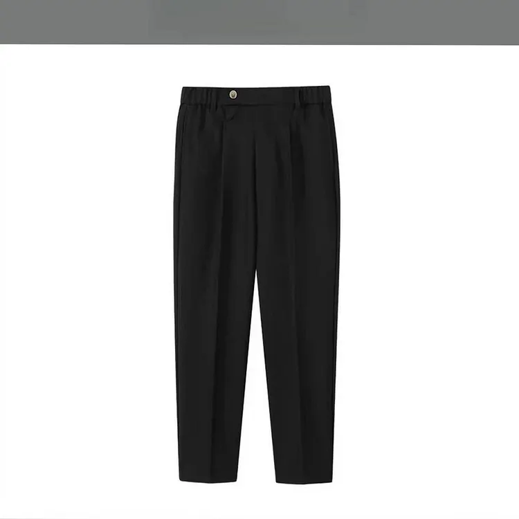 Men's Green Suit Set with Dropped Shoulder and Pockets