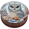 Diamond Painting Snack Box Kit Art Decor Round Snack Box Handmade Art Decoration