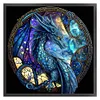 (Stamped/Counted) Dragon - 11CT Cross Stitch 40*40cm/15.75*15.75in