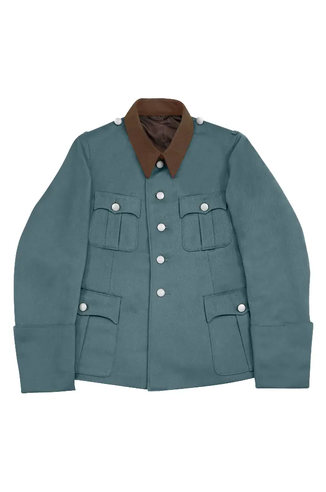   Polizei German Gendarmerie General Officer Gabardine Service Tunic Jacket 5 Buttons German-Uniform