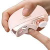 Automatic Fingernail Cutter with LED Nail Polisher Electric Safety Nail Clipper