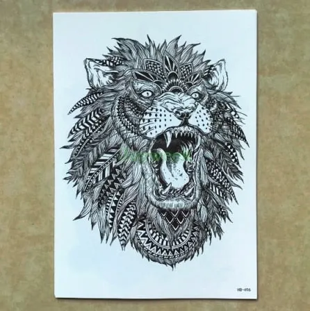 Waterproof Temporary Tattoo Sticker Eagle Wings Fake Tatto Flash Tatoo Back Leg Arm chest belly Large Size for Women girl Men