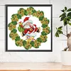 >SALE<5D DIY Partial Special Shaped Drill Diamond Painting Kit Wreath Decor 30x30cm
