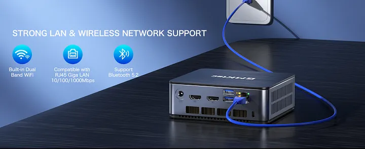 12th Gen Intel Core i7 12650H Mini PC--NucBox K3 Pro
