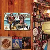 Captain & Lady Morgan - Vintage Metal Signs - 20*30cm/30*40cm