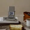 Mechanical Desk Calendar Flip rotating Perpetual Calendar