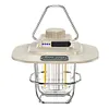 LED Camping Lamp Dimmable Retro Camping Lighting with Hook for Outdoor Equipment