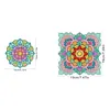 Diamond Painting Double-Layer Mandala Refrigerator Magnet 360 Rotating Magnetic Refrigerator Sticker