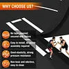 [US Local Warehouse] Wrestling Mat 10ft X 6.6ft Jiu Jitsu Mats Judo Mat with 3cm Thickness for PE Training Yoga BJJ MMA Grappling Boxing Martial Art (Black)