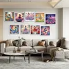 (US Local)9pcs/set Home-Special Shaped Diamond Painting Kit(30x30cm)