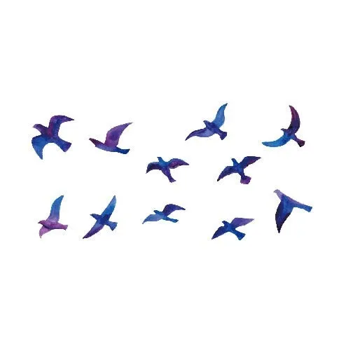 Waterproof Temporary Tattoo Sticker Swallow fly bird Flash Tatoo Fake Tatto arm leg Wrist Foot hand For Girl Men Women kids