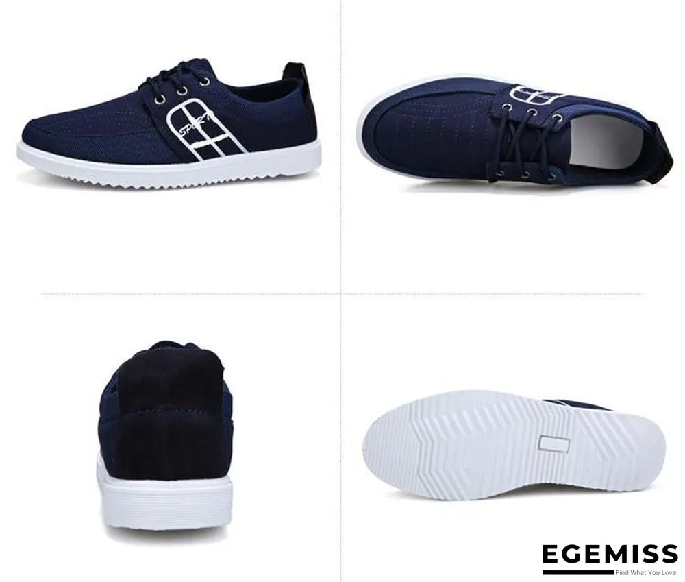 Casual Shoes Men Breathable Canvas Shoes For Men Fashion Espadrilles Men Flats Casual Trainers Men Footwear | EGEMISS