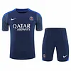 2025/2026 Psg Paris Pre-Match Training Dark Blue Shirt+Shorts 1:1 Thai Quality