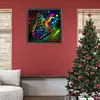 Fluorescent Butterfly-Paint by Numbers Acrylic Painting 40*40CM