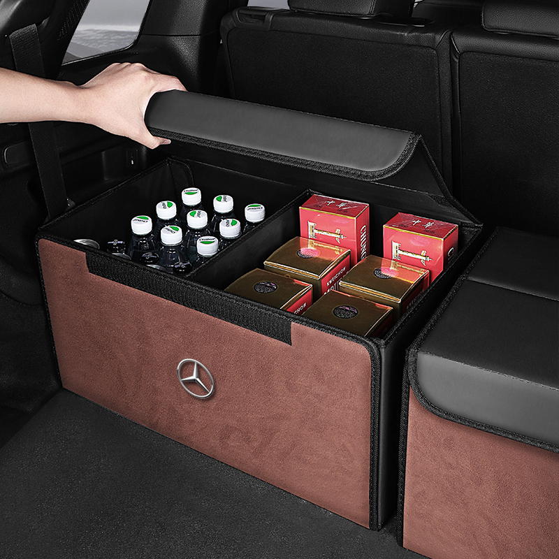Car trunk storage box