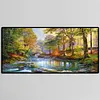 Mountain - Round Drill Diamond Painting - 80*40CM - Large Size