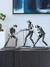 Music Rock Band Electric Guitar Musical Instrument Home Decoration Ornaments