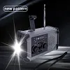 Hand Crank Emergency Radio AM/FM Weather Radio Solar Radio for Outdoor Camping