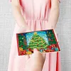 12pcs DIY Greeting Card Special shaped Diamond Painting Christmas Postcards Kit