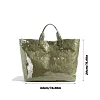 Sac fourre-tout imprim&eacute; lettres pour femme