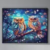 Owls - 9CT Full Beaded Cross Stitch Kit(52x40cm)